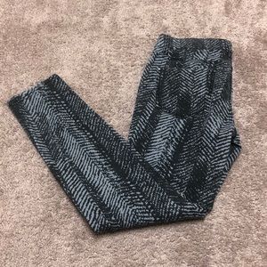 Black and white snake pattern DKNY Jeans.